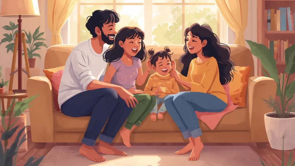 family photo captions
