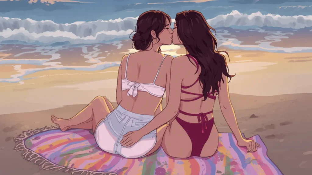 lesbian cuckold captions