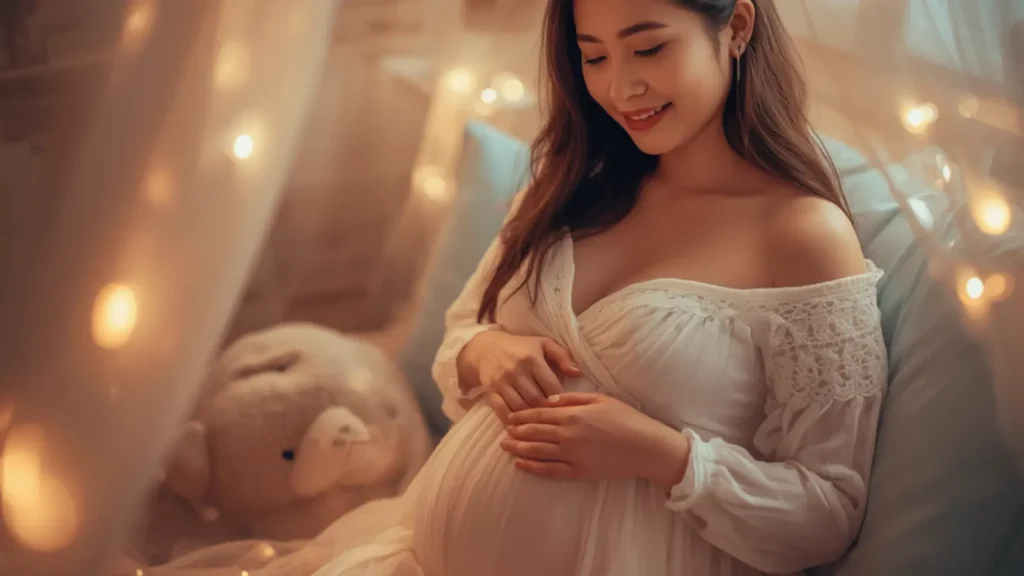 maternity photo captions