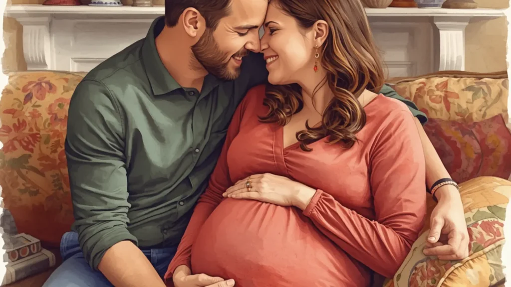maternity photo captions