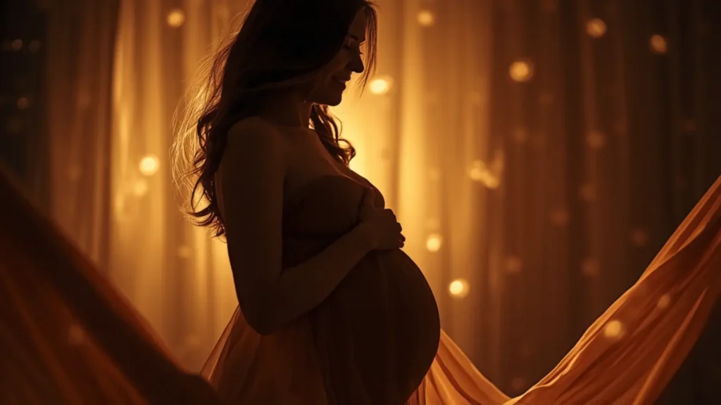 maternity photo captions