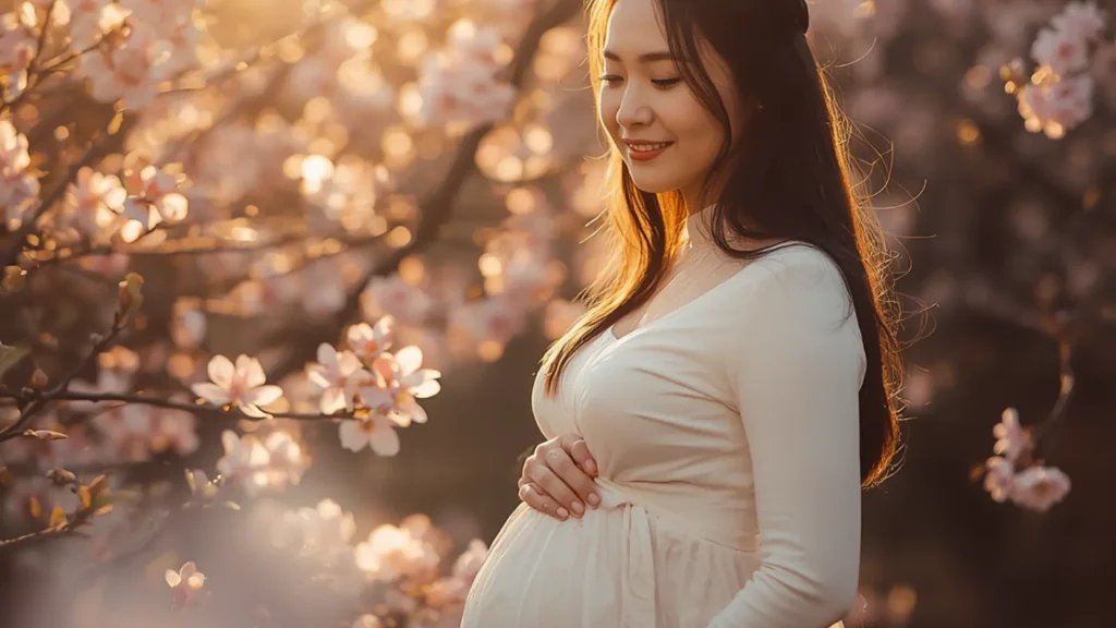 maternity photo captions