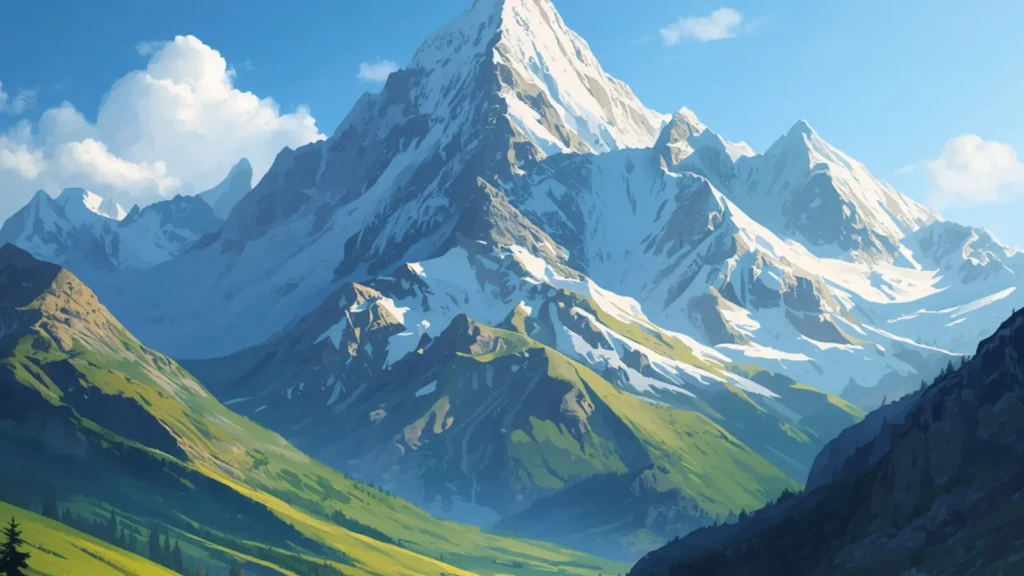 mountain captions