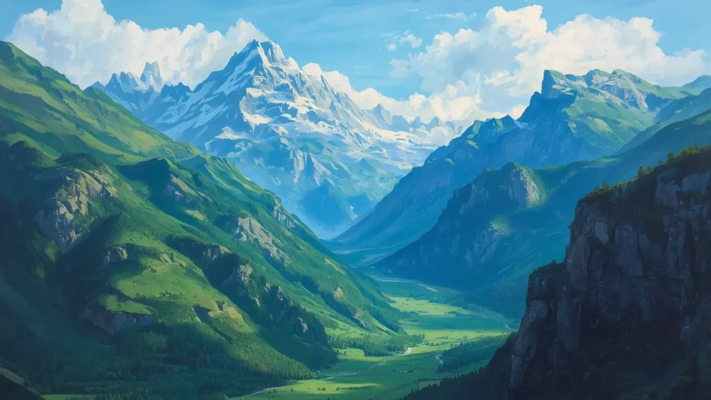 mountain captions