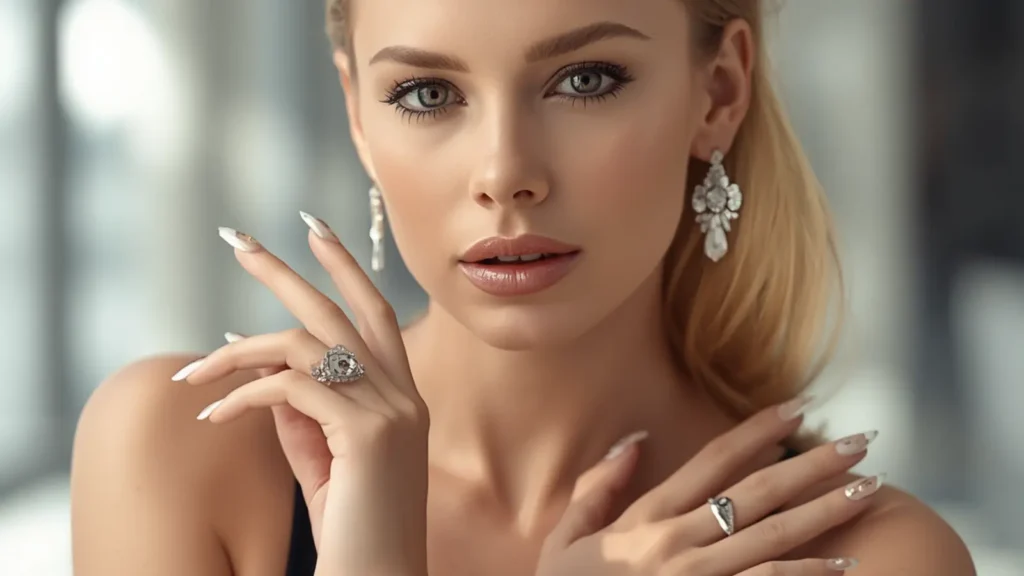 nail captions