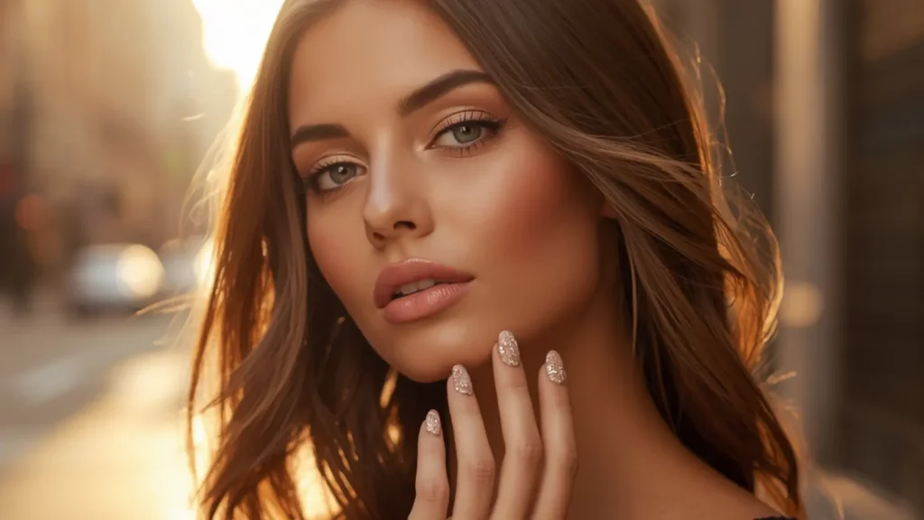 nail captions