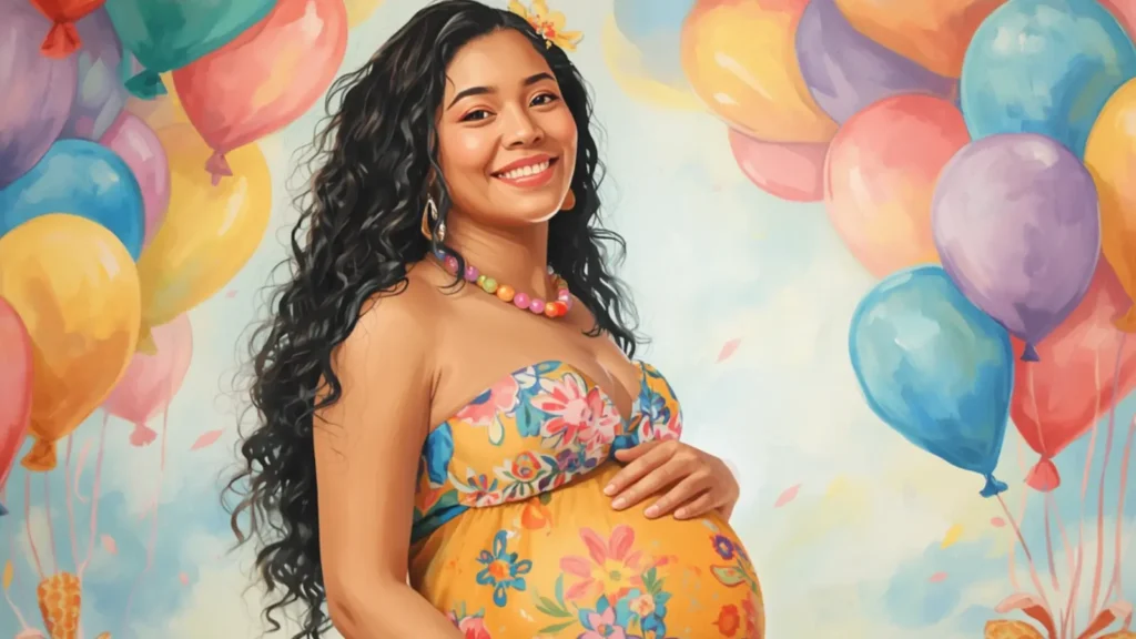 pregnancy announcement captions first baby