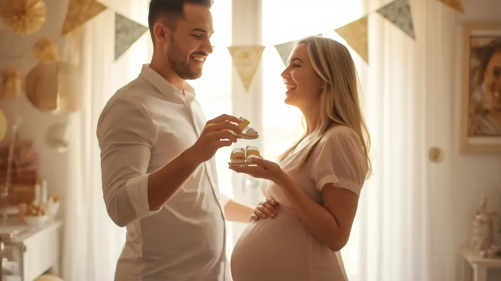 pregnancy announcement captions first baby