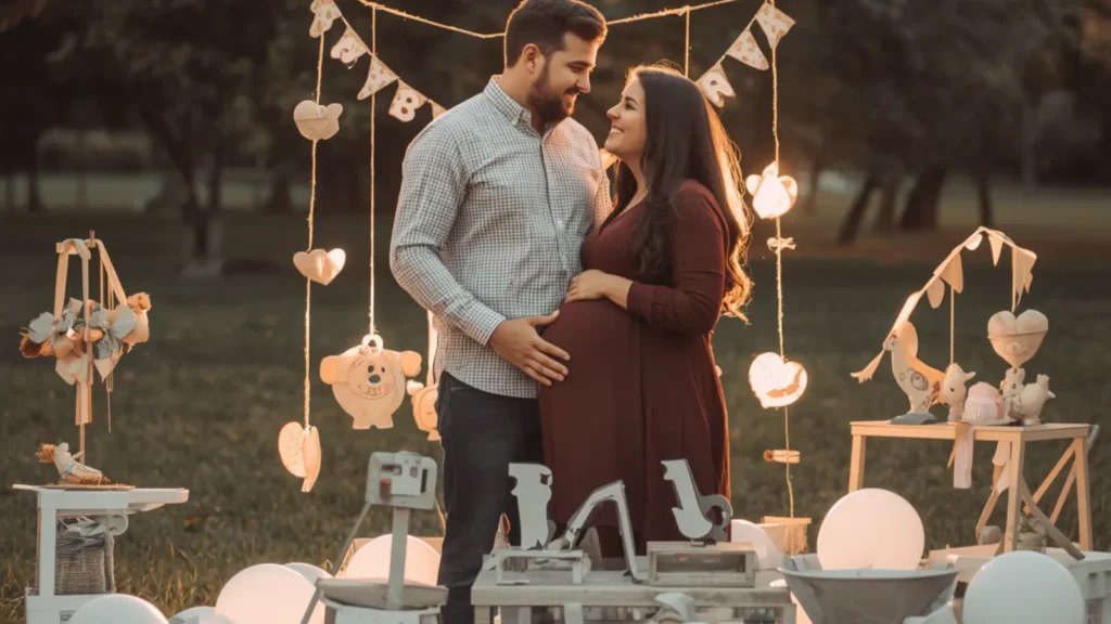 pregnancy announcement captions first baby