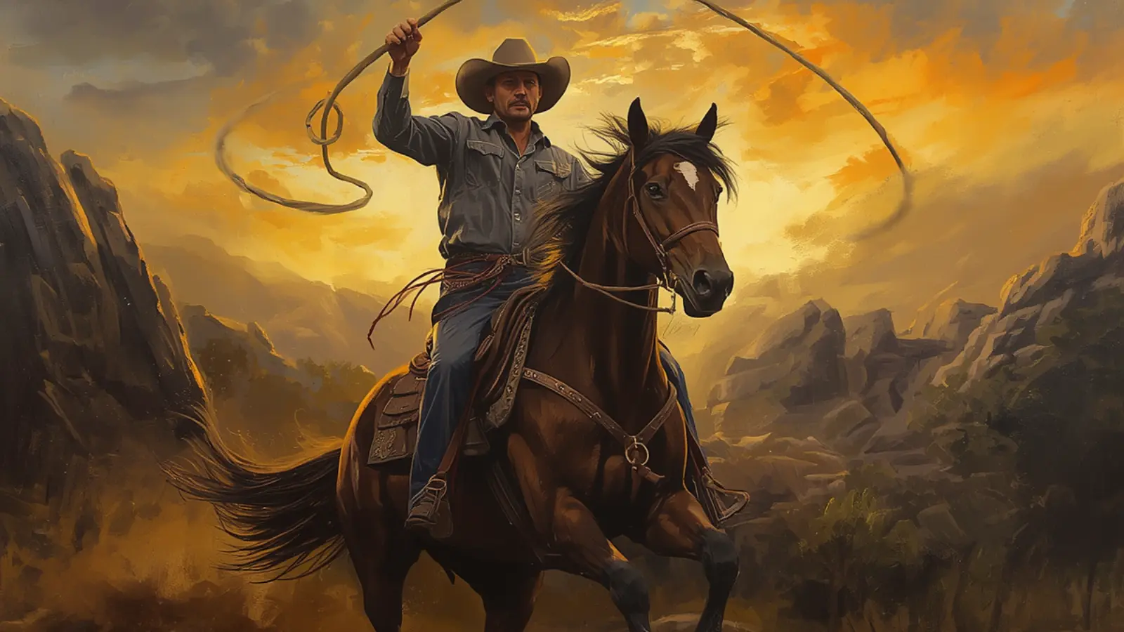 rodeo captions