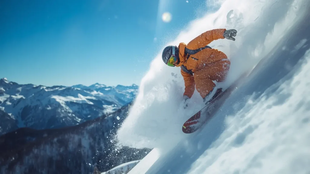 snowboarding captions