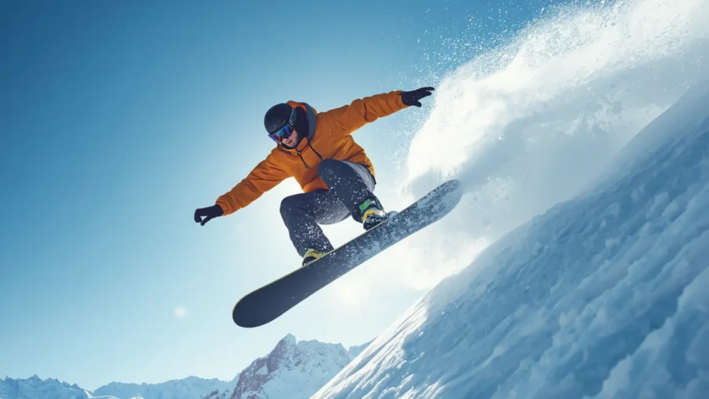 snowboarding captions